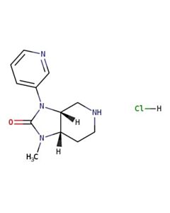 Astatech (3AR,7AS)-1-METHYL-3-(PYRIDIN-3-YL)HEXAHYDRO-1H-IMIDAZO[4,5-C]PYRIDIN-2(3H)-ONE HCL; 1G; Purity 95%; MDL-MFCD29920730